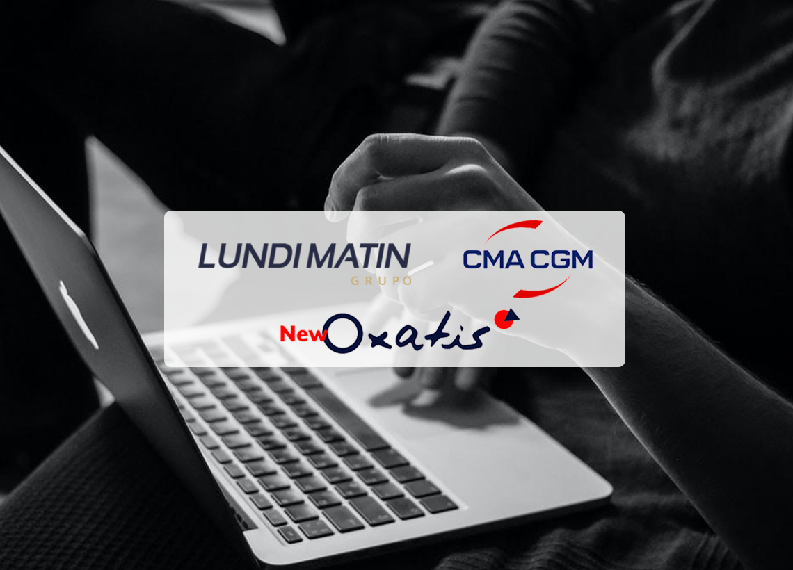 Colaboración LUNDI MATIN x CMA CGM x NEW OXATIS