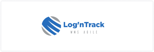 Log'n track logo blanc
