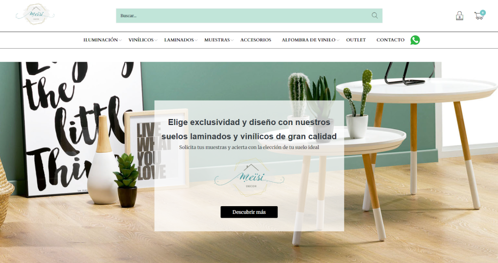 Ecommerce especializado en suelos laminados