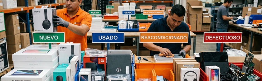Logística inversa y clasificación técnica | economía circular